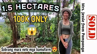#Vlog10 (SOLD) ❌ | 1.5 HECTARES | 6 Pesos Per Square Meter 😱 | 10-15mins Walk lang | 100K