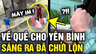 Cuối tuần về quê 'CHO YÊN BÌNH' cô gái không ngờ mới sáng mở mắt ra mà 'NÓ LẠ LẮM'| Tin 3 Phút