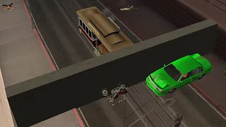 GTA San Andreas - Crazy Tram with RAMP