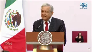 Informe de los primeros 100 días de gobierno de AMLO