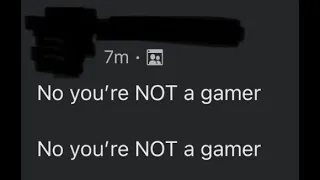 No, You're NOT A Gamer (CopyPasta)
