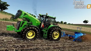 John Deere 8530 at Plowing - Farming Simulator 19 | Mod Review | Simple IC | Logitech g29 gameplay