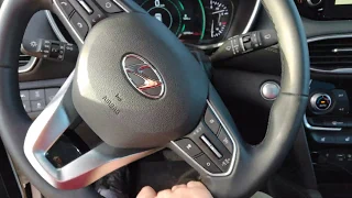 Как снять подушку безопасности водителя( в руле) на Hyundai Santa-FeХэнде Санта-фе  TM 2018+