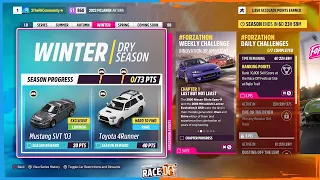 Forza Horizon 5 Winter Season - Festival Playlist Series 32 / FULL GUIDE / Horizon Race-Off Update