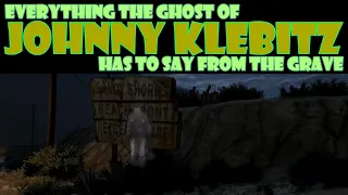 Everything The Ghost of Johnny Klebitz Has to Say From The Grave | GTA Online