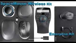 Unbox  SpaceMouse Wireless Kit , 3Dconnexion Enterprise Kit Comparison