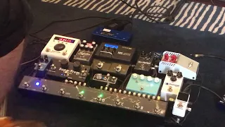 pedalboard build: Voodoo lab PX 8, H9, M5 and more