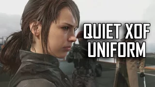 Metal Gear Solid V - Quiet Motherbase Cutscene w/ XOF Uniform