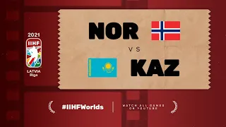 Highlights | NORWAY vs KAZAKHSTAN | #IIHFWorlds 2021