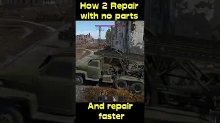 How 2 Repair in Battle with No Parts | War Thunder Tips #shorts