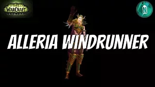 Alleria Windrunner | WoW Legion Argus patch 7.3