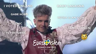 🇸🇪 Eurovision 2024 | Semifinal 1 was INSANE (Semifinal 1 Crack)