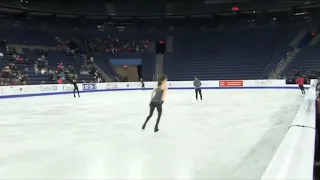 Wakaba Higuchi SP Practice Skate Canada 2018