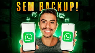 Como TRANSFERIR CONVERSAS do WHATSAPP SEM BACKUP para OUTRO CELULAR | Função oficial!