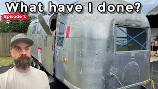 This Thing Was a Piece of Junk || Vintage Airstream Renovation