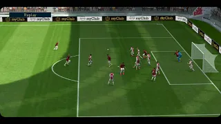PES19 || Roberto Carlos|| Half volley goal || legend