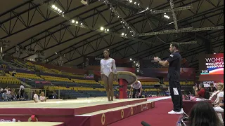 Simone Biles - Vault 1 - 2018 World Championships - Podium Training