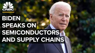 President Joe Biden speaks on semiconductors and rebuilding supply chains— 1/21/2022