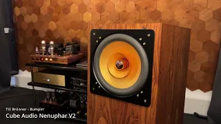 Cube Audio Nenuphar V2 vs V1 Fullrange Loudspeakers