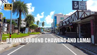 4K Chaweng Driving tour Koh Samui 2021 - Virtual Driving tour | Streets of Thailand 2021