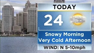 Metro Detroit weather forecast for Jan. 23, 2022 -- Noon Update