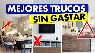 10 TRUCOS REVELADOS QUE SI FUNCIONAN AL DECORAR TU CASA / INTERIORISMO