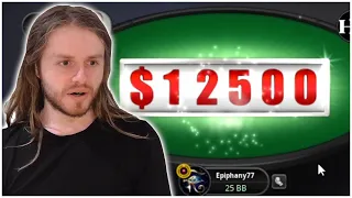 WE HIT A JACKPOT $12,500 SPIN & GO!!!