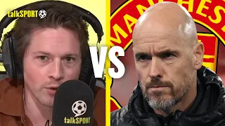 TEN HAG IS LUCKY! 🤬 FUMING Man United Fan SLAMS Erik Ten Hag For 'DISGRACEFUL' Season