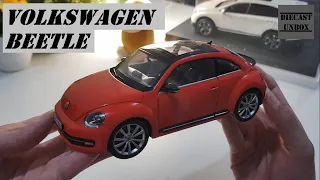 Unboxing Volkswagen the Beetle Welly 1/24 Diecast