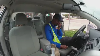 Once homeless, Texas man stunned after being gifted a new car