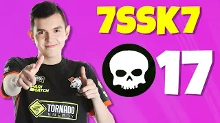 7SSK7 УНИЧТОЖАЕТ АРЕНУ В ФОРТНАЙТ. 7SSK7 GAMEPLAY FORTNITE