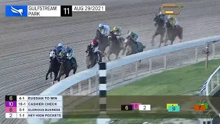 Gulfstream Park August 29, 2021 Race 11