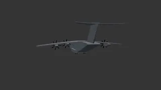 I Made The Airbus A400M (C-400 From TFS) 3D Model Review