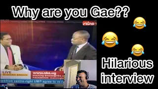 Why Are You Gae Reaction Very Funny Interview - Ugandans / Africans Don't mess around This is golden