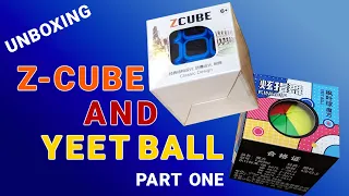 Z Cube and Yeet Ball Unboxing Part One!