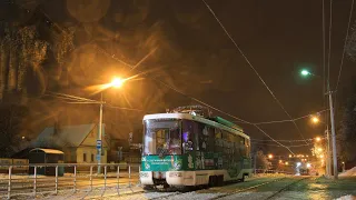 Трамвай Витебска, БКМ-62103,борт.№636, марш.2
