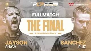 TRẬN CHUNG KẾT | Francisco Sanchez Ruiz vs Jayson Shaw | Giải Billiards Premier League Pool 2023