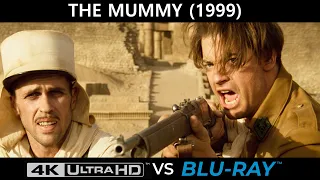 The Mummy 1999 | 4K Comparison | 4K Ultra HD Blu ray 2017 vs Blu ray 2008
