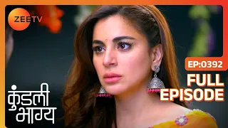 EP 392 - Kundali Bhagya - Indian Hindi TV Show - Zee Tv