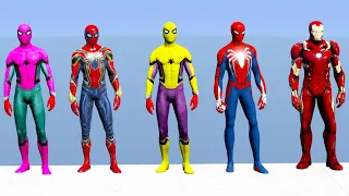 GTA 5 Epic Ragdolls | Spiderman Jumps/fails Episode 65 (Euphoria Physics)