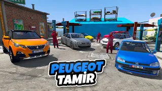 Peugeot Çöplüğündeki Arabalar Tamirciye Gidiyor - GTA 5