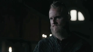 Vikings S05 E12 Bjorn, Lagertha and Ubbe negotiate with King Alfred