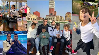 Cristiano Ronaldo & Georgina Rodriguez with children in Riyadh | Family Love Moments in Saudi Arabia