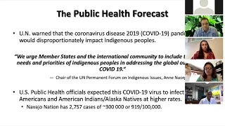 COVID-19 Public Health Action Webinar: Impact on Native Hawaiian and Pacific Islander Communities