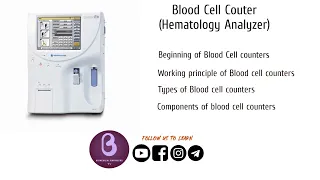 Blood Cell Counters | Hematology analyzer | Biomedical Engineers TV