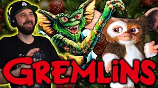 FIRST TIME WATCHING Gremlins Movie Reaction!