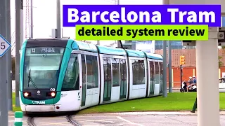 Barcelona Tram: The Best Public Transport! A Ride From The Western Suburbs To The City