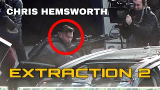 Dreharbeiten zu "EXTRACTION 2" mit CHRIS HEMSWORTH in WIEN