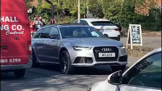 Audi RS6 Revs And Accelerations