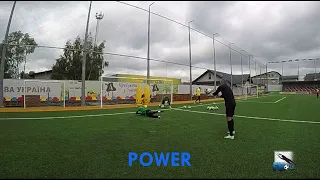 Goalkeeper training # 18. Plyometrics + 1vs1